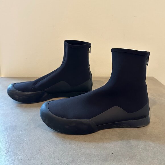 The Row Nylon Chelsea Boots - Picture 1 of 6